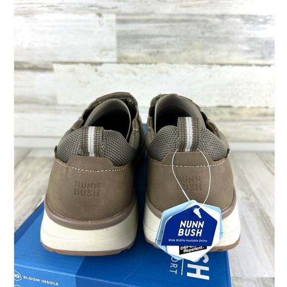 Nunn Bush Men’s 10M Sedona Tan Moc Toe Slip-On Casual Shoes NEW - Picture 4 of 8